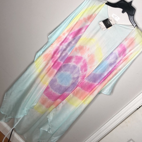 Tie Dye Kimono - Picture 10 of 13